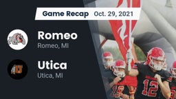 Recap: Romeo  vs. Utica  2021