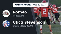 Recap: Romeo  vs. Utica Stevenson  2021
