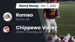 Recap: Romeo  vs. Chippewa Valley  2022