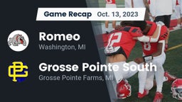 Recap: Romeo  vs. Grosse Pointe South  2023