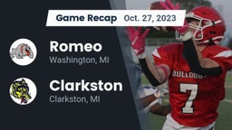 Recap: Romeo  vs. Clarkston  2023