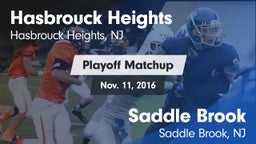 Matchup: Hasbrouck Heights vs. Saddle Brook  2016