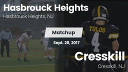 Matchup: Hasbrouck Heights vs. Cresskill  2017