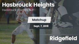 Matchup: Hasbrouck Heights vs. Ridgefield  2018