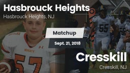 Matchup: Hasbrouck Heights vs. Cresskill  2018