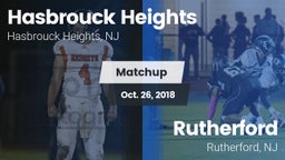Matchup: Hasbrouck Heights vs. Rutherford  2018