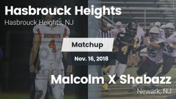 Matchup: Hasbrouck Heights vs. Malcolm X Shabazz   2018