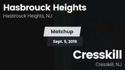 Matchup: Hasbrouck Heights vs. Cresskill  2019