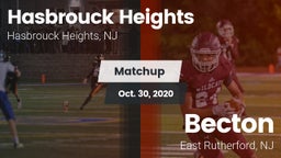 Matchup: Hasbrouck Heights vs. Becton  2020