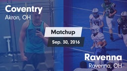 Matchup: Coventry  vs. Ravenna  2016