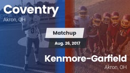 Matchup: Coventry  vs. Kenmore-Garfield  2017