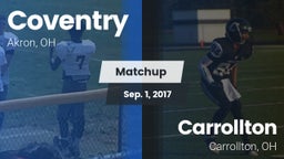 Matchup: Coventry  vs. Carrollton  2017