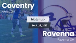 Matchup: Coventry  vs. Ravenna  2017