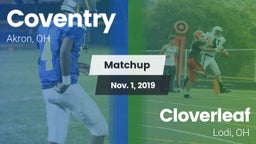 Matchup: Coventry  vs. Cloverleaf  2019
