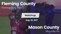 Matchup: Fleming County High vs. Mason County  2017