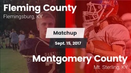 Matchup: Fleming County High vs. Montgomery County  2017