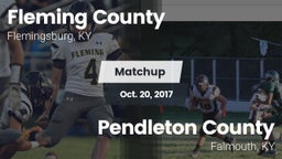 Matchup: Fleming County High vs. Pendleton County  2017