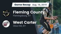 Recap: Fleming County  vs. West Carter  2019