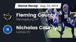 Recap: Fleming County  vs. Nicholas County  2019