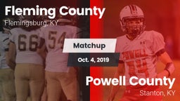 Matchup: Fleming County High vs. Powell County  2019