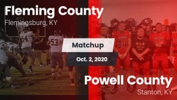 Matchup: Fleming County High vs. Powell County  2020