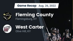 Recap: Fleming County  vs. West Carter  2022