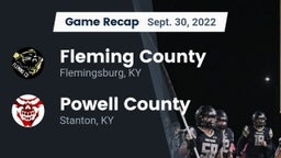 Recap: Fleming County  vs. Powell County  2022