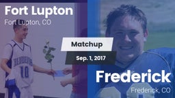 Matchup: Fort Lupton High vs. Frederick  2017