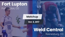 Matchup: Fort Lupton High vs. Weld Central  2017