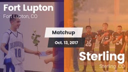 Matchup: Fort Lupton High vs. Sterling  2017
