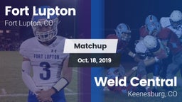 Matchup: Fort Lupton High vs. Weld Central  2019