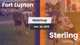 Matchup: Fort Lupton High vs. Sterling  2019