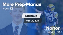 Matchup: More Prep-Marian vs. Norton  2016