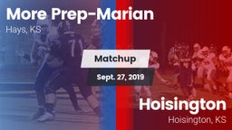 Matchup: More Prep-Marian vs. Hoisington  2019