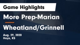 More Prep-Marian  vs Wheatland/Grinnell Game Highlights - Aug. 29, 2020