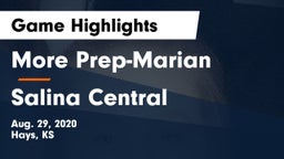 More Prep-Marian  vs Salina Central Game Highlights - Aug. 29, 2020