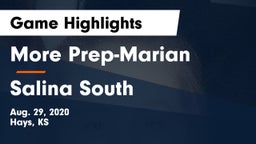 More Prep-Marian  vs Salina South  Game Highlights - Aug. 29, 2020