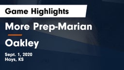 More Prep-Marian  vs Oakley Game Highlights - Sept. 1, 2020
