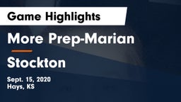 More Prep-Marian  vs Stockton  Game Highlights - Sept. 15, 2020