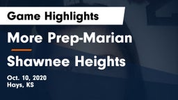 More Prep-Marian  vs Shawnee Heights Game Highlights - Oct. 10, 2020