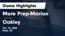 More Prep-Marian  vs Oakley Game Highlights - Oct. 15, 2020