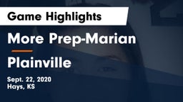 More Prep-Marian  vs Plainville Game Highlights - Sept. 22, 2020