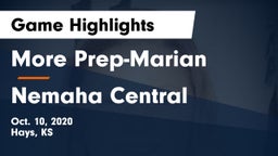 More Prep-Marian  vs Nemaha Central  Game Highlights - Oct. 10, 2020