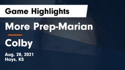 More Prep-Marian  vs Colby  Game Highlights - Aug. 28, 2021