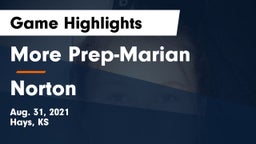 More Prep-Marian  vs Norton  Game Highlights - Aug. 31, 2021