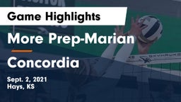 More Prep-Marian  vs Concordia  Game Highlights - Sept. 2, 2021
