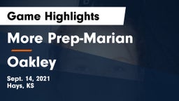 More Prep-Marian  vs Oakley  Game Highlights - Sept. 14, 2021