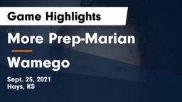 More Prep-Marian  vs Wamego Game Highlights - Sept. 25, 2021
