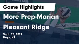 More Prep-Marian  vs Pleasant Ridge  Game Highlights - Sept. 25, 2021