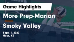 More Prep-Marian  vs Smoky Valley  Game Highlights - Sept. 1, 2022